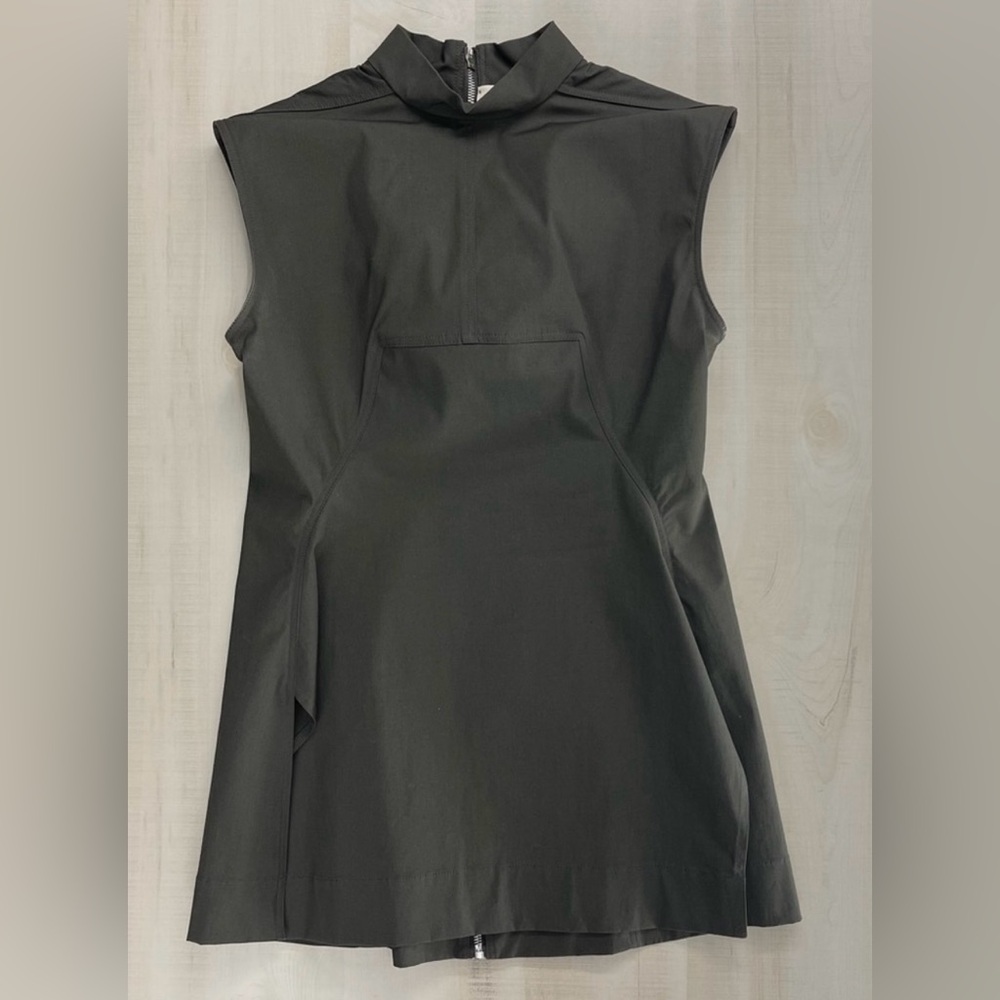 RICK OWENS SS14 VICIOUS OFF-THE-RUNWAY CALPURNIA TUNIC womens 8
